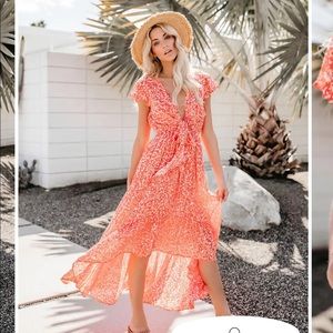 Vici Tie Maxi Dress medium